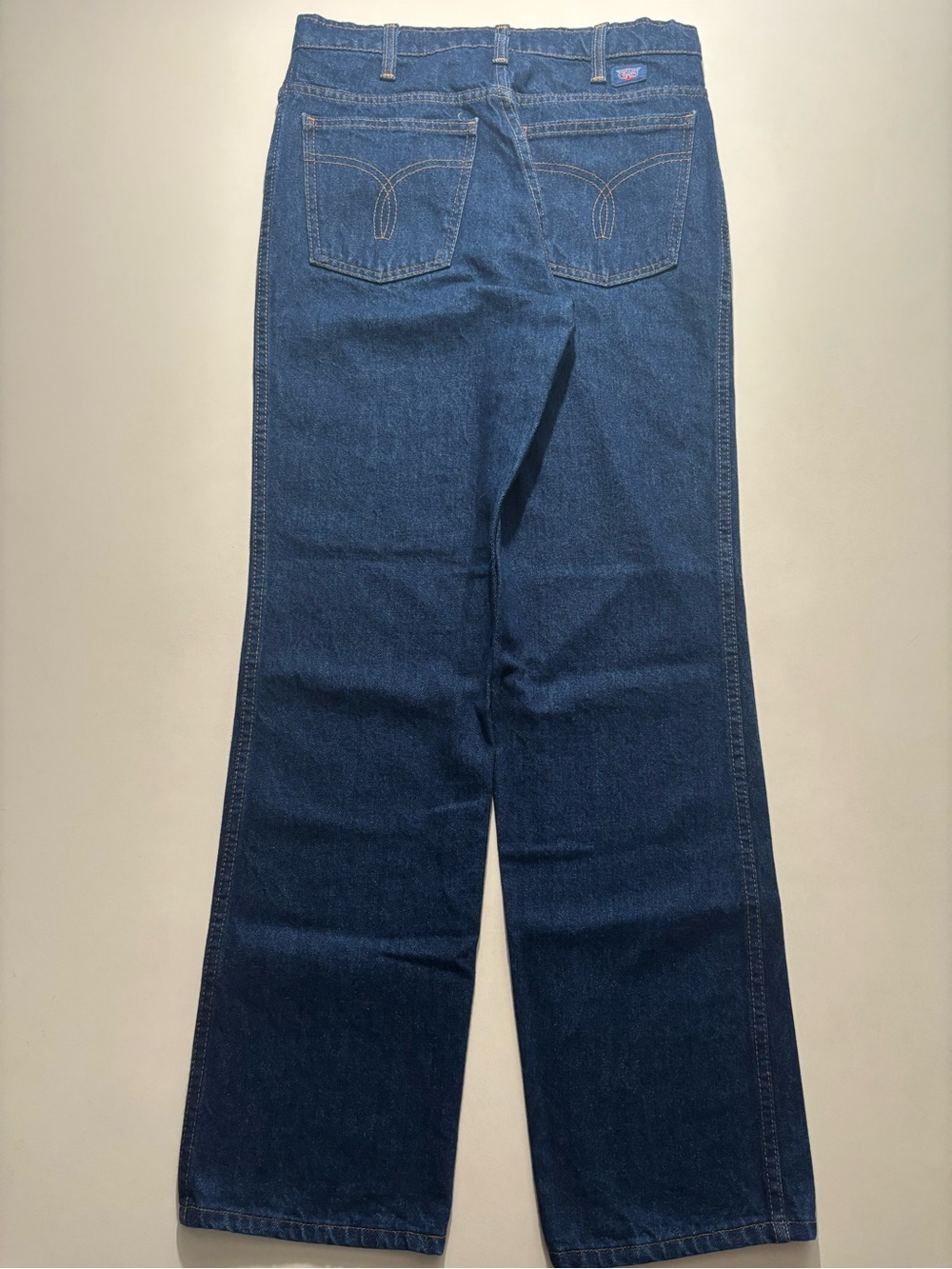 Vintage 1980s GWG western men’s dark indigo jeans